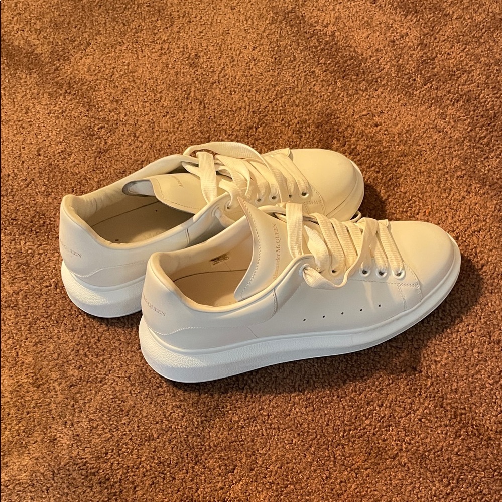 Alexander McQueen Cream Sneakers - Picture 5 of 5